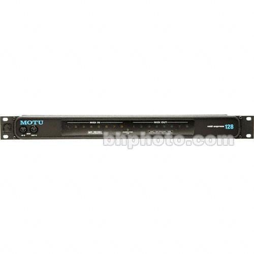 MOTU  MIDI Express 128 - MIDI Interface 4857, MOTU, MIDI, Express, 128, MIDI, Interface, 4857, Video