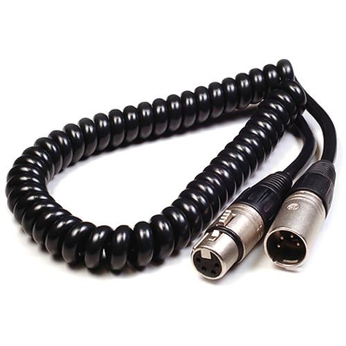 PAG 9450 4-pin XLR Male to 4-pin XLR Female Coiled Cable 9450, PAG, 9450, 4-pin, XLR, Male, to, 4-pin, XLR, Female, Coiled, Cable, 9450