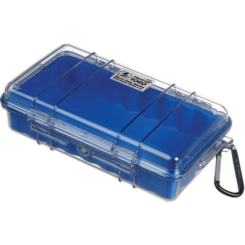 Pelican 1060 Clear Micro Case (Blue) 1060-026-100