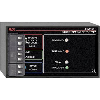 RDL  TX-PSD1 Paging Sound Detector TX-PSD1, RDL, TX-PSD1, Paging, Sound, Detector, TX-PSD1, Video