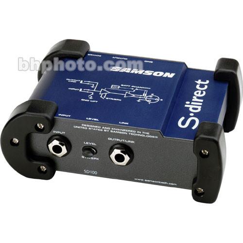 Samson SDIRECT Active Direct Box with Ground Lift Switch SASDIR