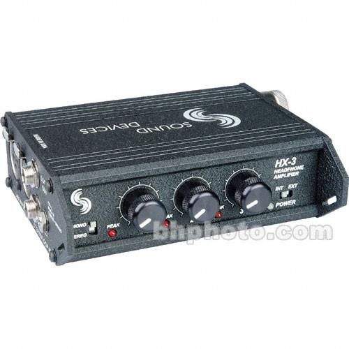 Sound Devices HX-3 - 3 Channel Portable Headphone Amplifier HX-3