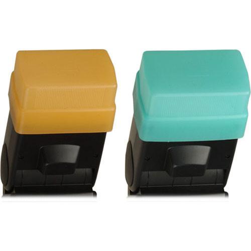 Sto-Fen OC-MZSET Green and Gold Omni-Bounce Diffuser Set, Sto-Fen, OC-MZSET, Green, Gold, Omni-Bounce, Diffuser, Set