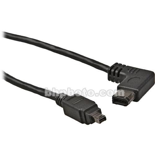 VITEC FireWire 6-pin to 4-pin Angled DV Cable - CBLA012701, VITEC, FireWire, 6-pin, to, 4-pin, Angled, DV, Cable, CBLA012701,