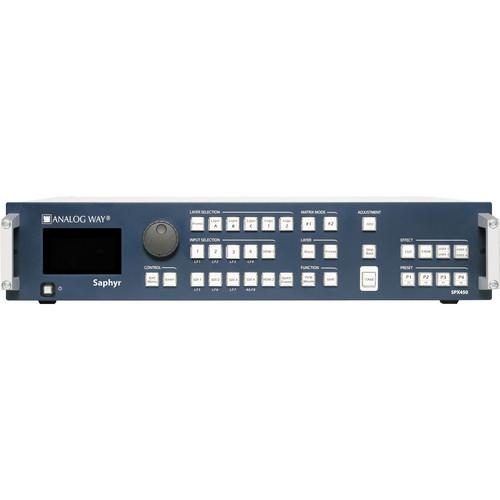 Analog Way Saphyr SPX450 Multi-Layer Mixer Seamless SPX450, Analog, Way, Saphyr, SPX450, Multi-Layer, Mixer, Seamless, SPX450,