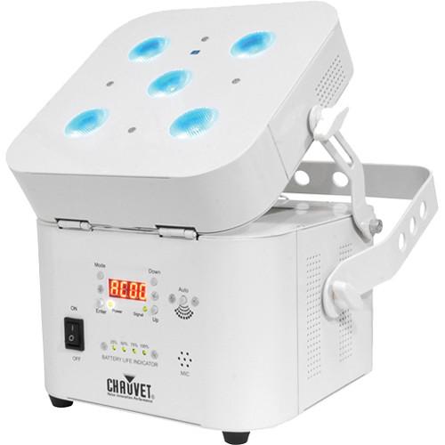 CHAUVET Freedom Par Quad-5 with White Housing FREEDOMPARQ5WHT