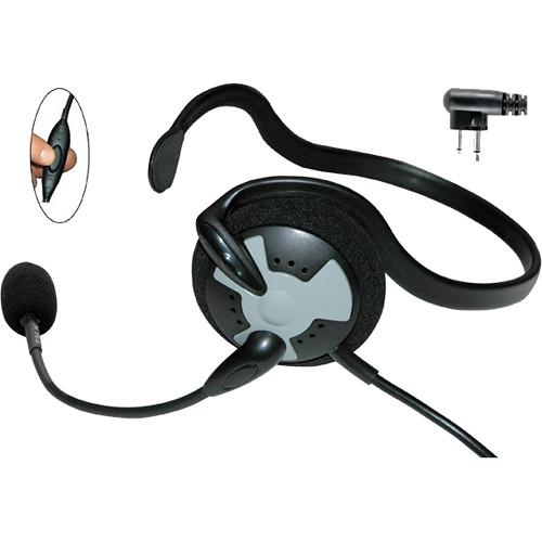 Eartec Fusion Lightweight Headset with Inline PTT & FNMOTOIL