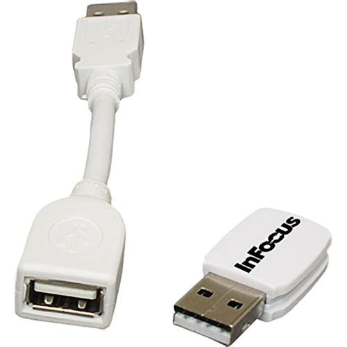 InFocus SP-WIFIUSB-2 300 Mb/s Wireless USB Adapter SP-WIFIUSB-2