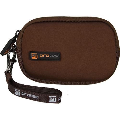 PRO TEC Neoprene Pod Camera Case (Large, Chocolate) A751CH