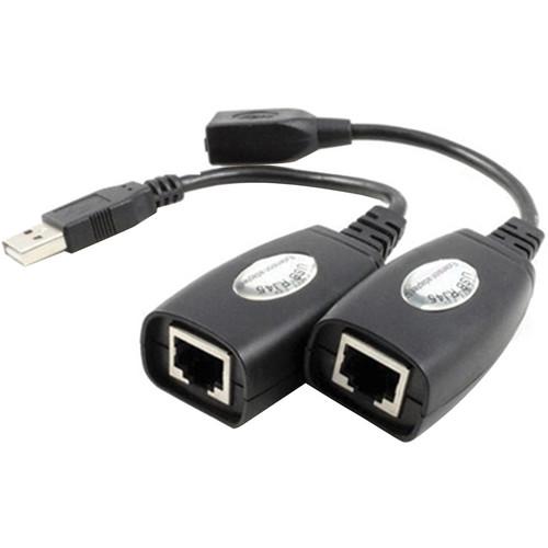 Prudent Way USB Over Ethernet Extension Adapter PWI-USB-OE