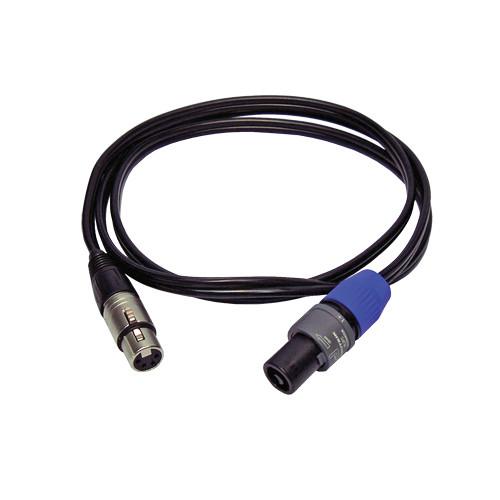 PSC Neutrik NL2 speakON to 4-Pin XLR Female DC Power FPSC1137, PSC, Neutrik, NL2, speakON, to, 4-Pin, XLR, Female, DC, Power, FPSC1137