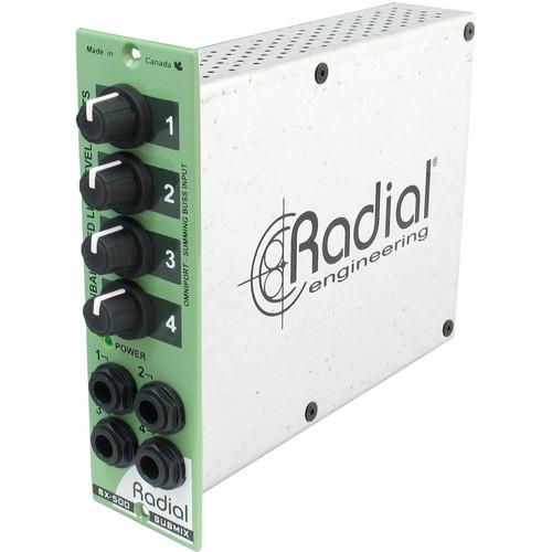 Radial Engineering Radial Submix 4x1 Line Mixer R700 0170, Radial, Engineering, Radial, Submix, 4x1, Line, Mixer, R700, 0170,