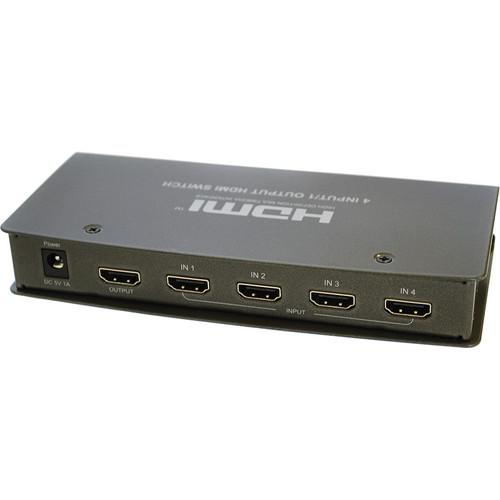 RF-Link HSW-4541 4 x 1 HDMI Switcher with IR & Auto HSW-4541, RF-Link, HSW-4541, 4, x, 1, HDMI, Switcher, with, IR, &, Auto, HSW-4541