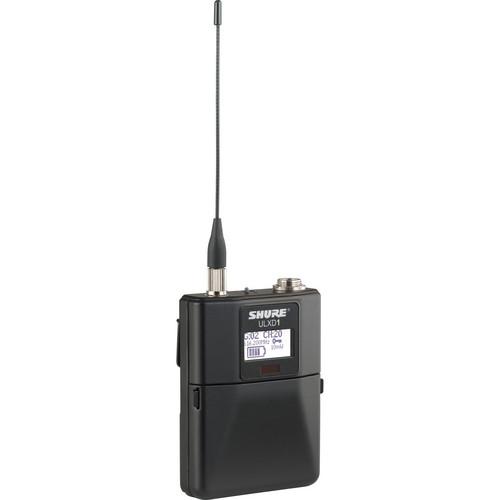 Shure ULXD1 Wireless Bodypack Transmitter - G50 / 470 ULXD1-G50, Shure, ULXD1, Wireless, Bodypack, Transmitter, G50, /, 470, ULXD1-G50