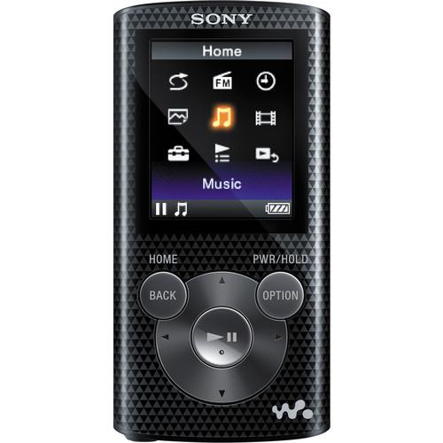 Sony 16GB NWZ-E385 Series Walkman MP3 Player (Black) NWZE385BLK