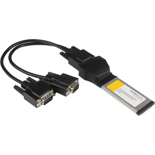 StarTech 2-Port Native ExpressCard RS232 Serial Adapter EC2S952