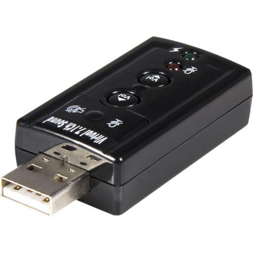 StarTech ICUSBAUDIO7 Virtual 7.1 USB Stereo Audio ICUSBAUDIO7