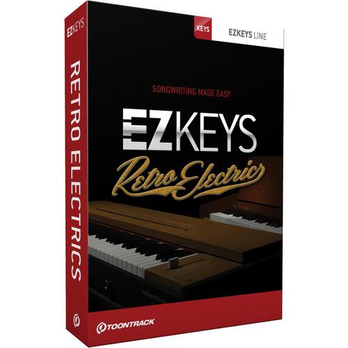 Toontrack EZkeys Retro Electrics Virtual Instrument TT262SN