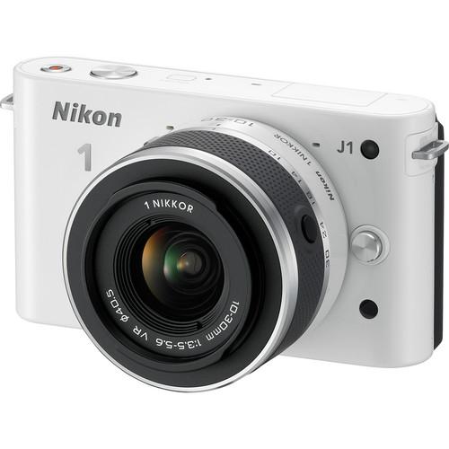 Used Nikon 1 J1 Mirrorless Digital Camera with 10-30mm VR 27528B