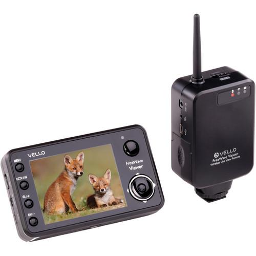 Vello FreeWave Viewer Wireless Live View Remote for Canon FW-VC