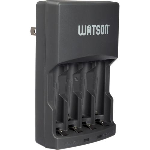 Watson 4-Hour Rapid Charger for AA and AAA NiMH and NiCd AA-C4H, Watson, 4-Hour, Rapid, Charger, AA, AAA, NiMH, NiCd, AA-C4H