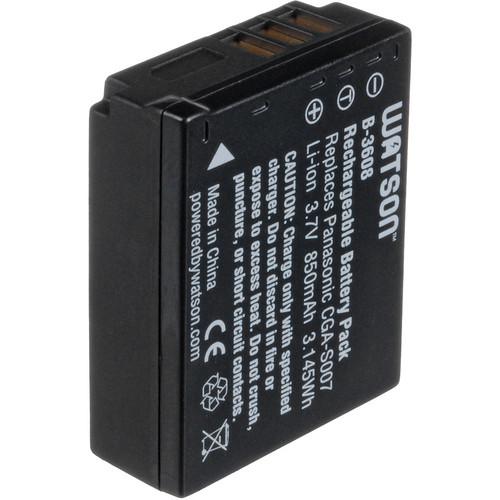 Watson CGA-S007 Lithium-Ion Battery Pack (3.7V, 850mAh) B-3608