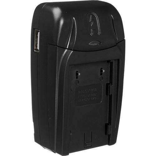 Watson Compact AC/DC Charger for BN-VF800 Series Batteries, Watson, Compact, AC/DC, Charger, BN-VF800, Series, Batteries