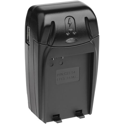 Watson Compact AC/DC Charger for EN-EL14 or EN-EL14A C-3409, Watson, Compact, AC/DC, Charger, EN-EL14, or, EN-EL14A, C-3409,