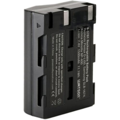 Watson D-LI50 Lithium-Ion Battery Pack (7.4V, 1500mAh) B-3701