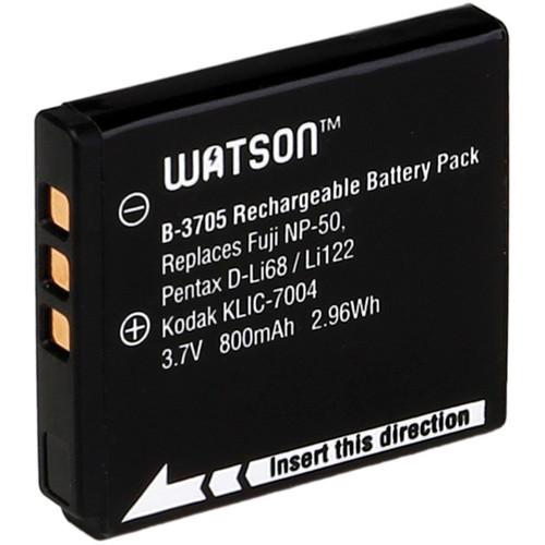 Watson D-Li68 / NP-50 / KLIC-7004 Lithium-Ion Battery B-3705, Watson, D-Li68, /, NP-50, /, KLIC-7004, Lithium-Ion, Battery, B-3705,