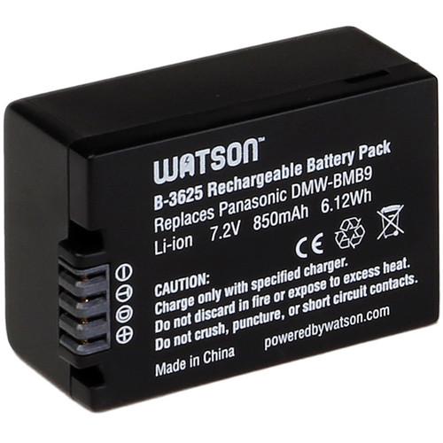Watson DMW-BMB9 / BP-DC9 Lithium-Ion Battery Pack B-3625, Watson, DMW-BMB9, /, BP-DC9, Lithium-Ion, Battery, Pack, B-3625,