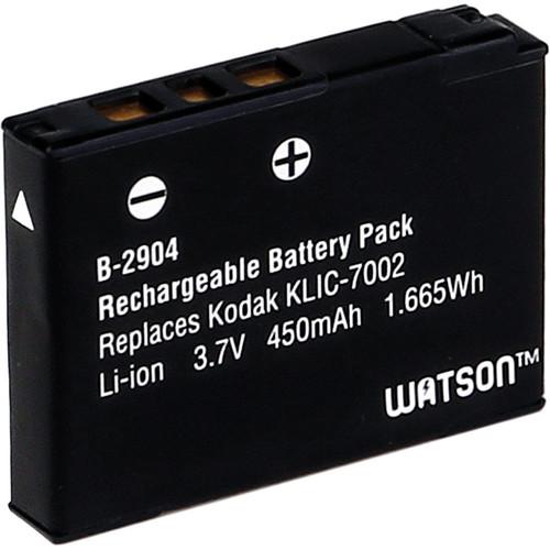 Watson KLIC-7002 Lithium-Ion Battery Pack (3.7V, 450mAh) B-2904, Watson, KLIC-7002, Lithium-Ion, Battery, Pack, 3.7V, 450mAh, B-2904