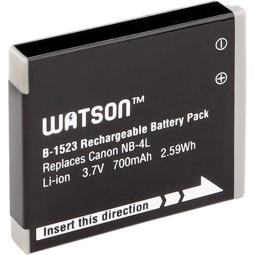 Watson NB-4L Lithium-Ion Battery Pack (3.7V, 700mAh) B-1523, Watson, NB-4L, Lithium-Ion, Battery, Pack, 3.7V, 700mAh, B-1523,