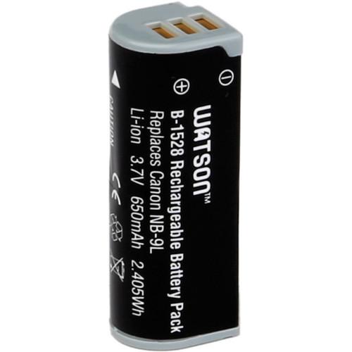 Watson NB-9L Lithium-Ion Battery Pack (3.7V, 650mAh) B-1528