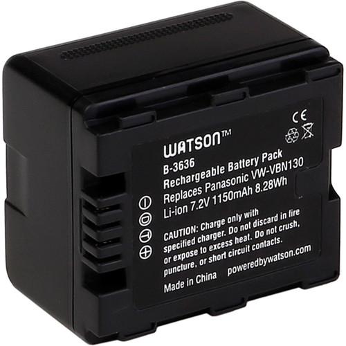 Watson VW-VBN130 Lithium-Ion Battery Pack (7.2V, 1150mAh) B-3636