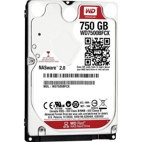 WD 750GB WD Red SATA 2.5