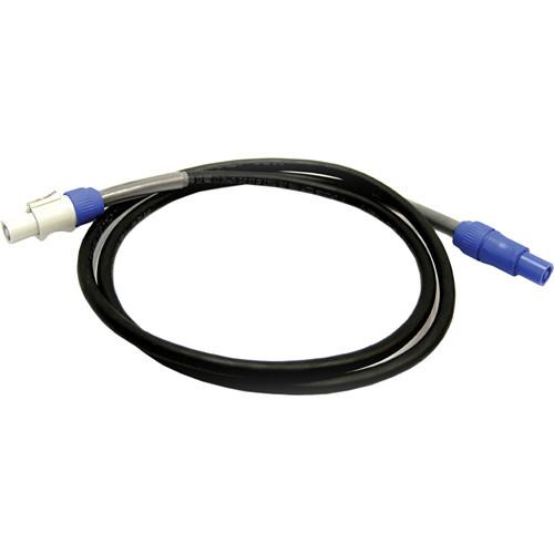 Whirlwind PowerCON NAC3FCA to NAC3FCB Cable (Black, 10'), Whirlwind, PowerCON, NAC3FCA, to, NAC3FCB, Cable, Black, 10',