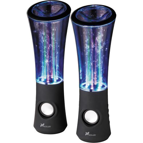 Xcellon Six Streams Dancing Water Speakers (Black) DWS-200B -