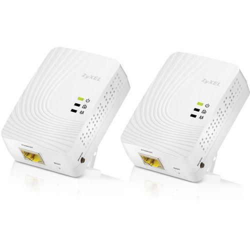 ZyXEL 600 Mb/s Wall-Plug GbE Powerline Adapter (Pair) PLA5205KIT