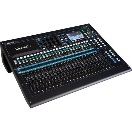 Allen & Heath Qu-24 30-In/24-Out Digital Mixer AH-QU-24