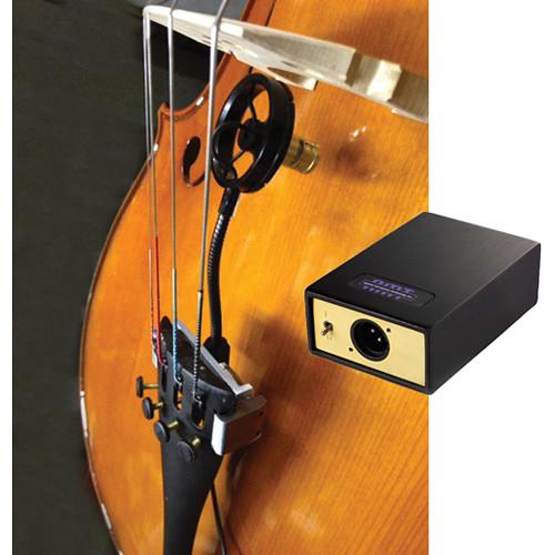 AMT S19B Studio Tailpiece-Mounted Cello Microphone System S19B, AMT, S19B, Studio, Tailpiece-Mounted, Cello, Microphone, System, S19B