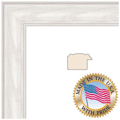 ART TO FRAMES 4098 White Wash on Ash WOM0151-59504-475-8X20