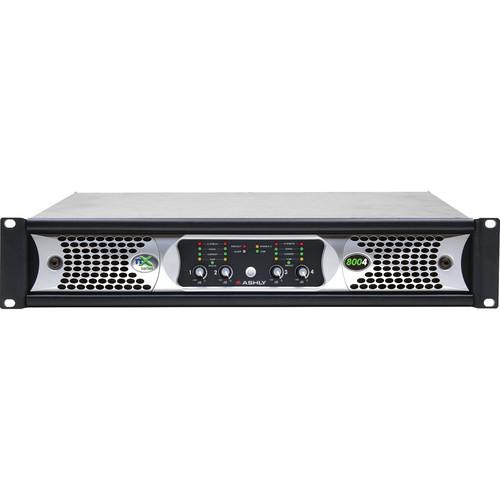 Ashly nX Series NX8004 4-Channel 800W Power Amplifier NX8004