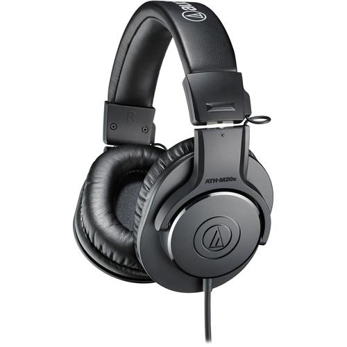 Audio-Technica ATH-M20x Monitor Headphones (Black) ATH-M20X