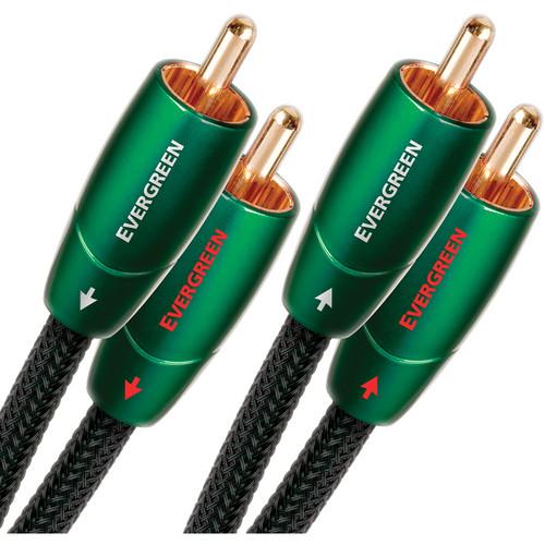 AudioQuest Evergreen RCA to RCA Cable (3.2') EVERG01R, AudioQuest, Evergreen, RCA, to, RCA, Cable, 3.2', EVERG01R,