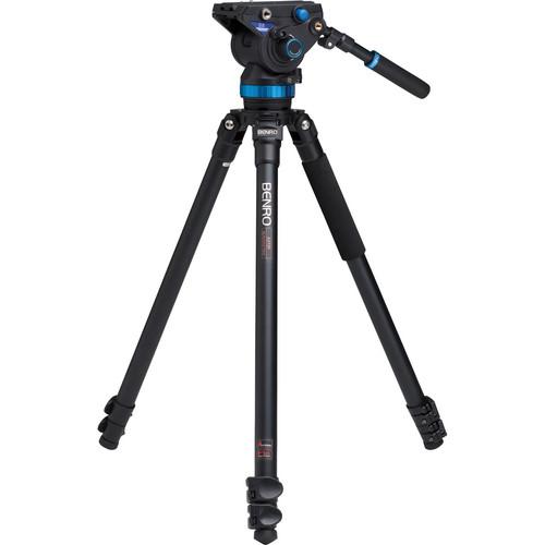 Benro S8 Pro Video Head and A3573F Series 3 AL Tripod A373FBS8, Benro, S8, Pro, Video, Head, A3573F, Series, 3, AL, Tripod, A373FBS8