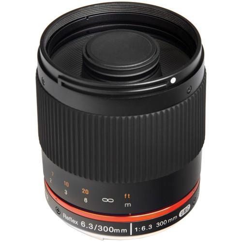 Bower 300mm f/6.3 Mirror Lens for Micro Four Thirds SLY30063M43