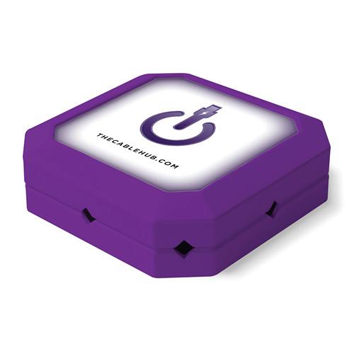 CableHub  Square CableHub (Purple) CHSQ-007