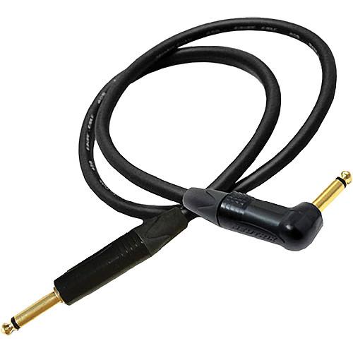 Canare GS-6 Guitar Cable with Neutrik Black & CAGS6RTSTS35