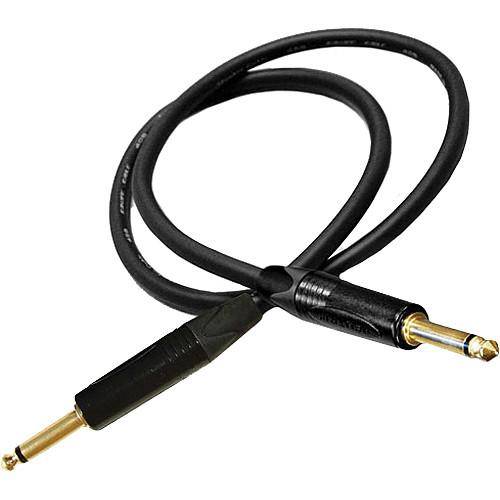 Canare GS-6 Guitar Cable with Neutrik Black & CAGS6TSTS35